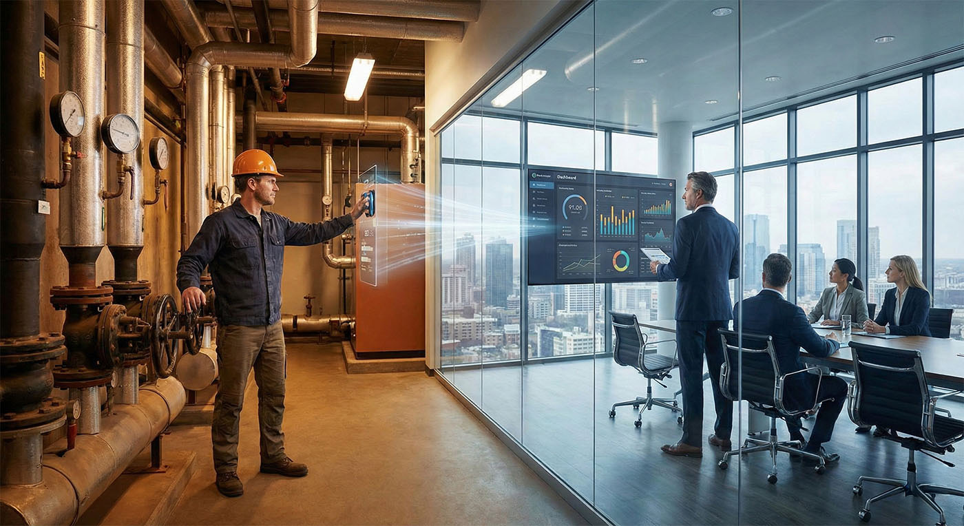 Vom Heizungskeller in den Boardroom - die Dualität der Fortefolio AG